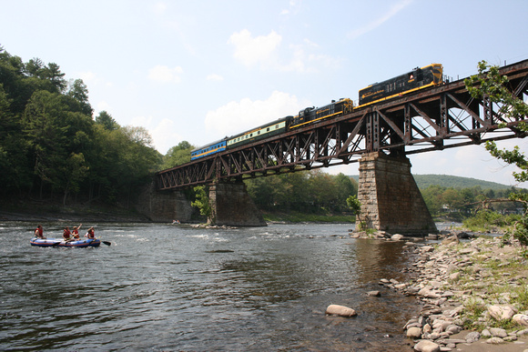 Rafting the Delaware with the New York & Greenwood Lake