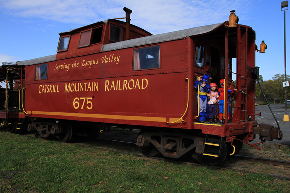 Costumes aboard The Halloween Special