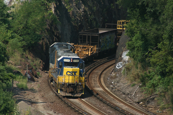 Rail Train at Columbia "C" Rock