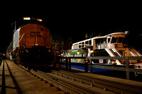 CSX waits for the ferry (1 of 2)