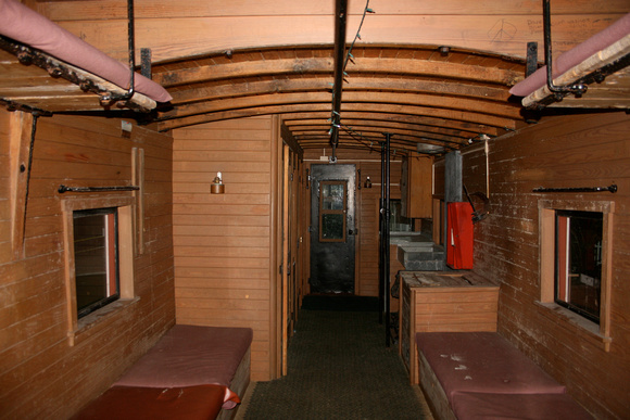 Inside of D&H caboose 35964